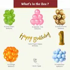 1st Happy Birthday Balloon Decoration Kit, Multicolor, Pack Of 68
