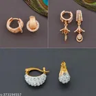 Earrings Combo,Gold-Plated Earrings For Women Girls