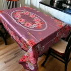 PVC Printed 4 Seaters Table Cover 