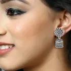 Oxidised Silver Earrings for Women & Girls 