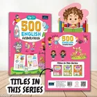 500 Activity Book for Kids Set of 3 Maths English Science Educational Workbook for Children Brain Development Problem Solving Skill Building Homeschooling Toddlers Nursery Kindergarten Students Learning Practice