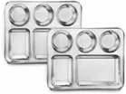5 in 1 Compartments Dinner Plate 