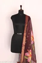 Art Silk Printed Dupatta for Women & Girls, Multicolour 