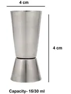 Dynore Steel Stainless Steel Peg Measurer 