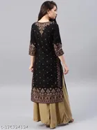 Cotton Printed Kurta with Pant for Women 