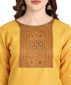 Women Cotton Blend Printed Kurta 