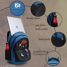 Nylon Backpack for Men & Women, Blue