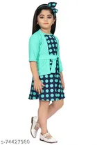 Crepe Frock for Girls 