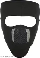 Anti-Dust Protection Cotton Blend Motorcycle Head & Face Covers for Men ,Black 