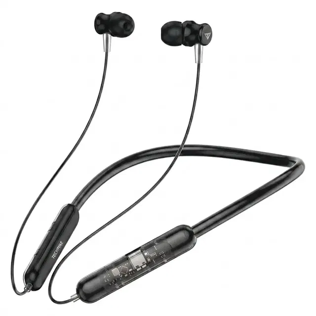 TECHFIRE TF750 Hi-Bass Bluetooth Neckband [Black]