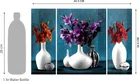 MDF 3 Pcs Designer Wall Painting for Home & Office 