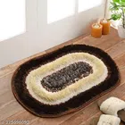 Cotton Door Mat (Black & White, 16x24 inches)