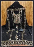 Embroidered Floral Patiala Suits for Women 