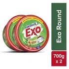 Exo Dishwash Bar - Round, Touch & Shine, 2X700 g (Pack Of 2)