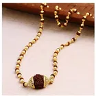 Orginal Rudraksha Cap 36 Beads Bahubali Mala for Unisex 