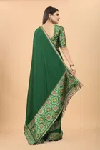 Women's Saree with Unstitched Blouse 