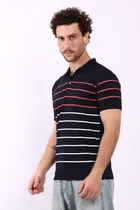 Striped Polo T-Shirt for Men 