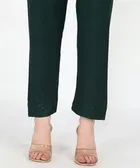 Viscose Rayon Embroidered A-Line Kurti with Pant 