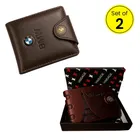 Leather Wallet for Men, Pack of 2 