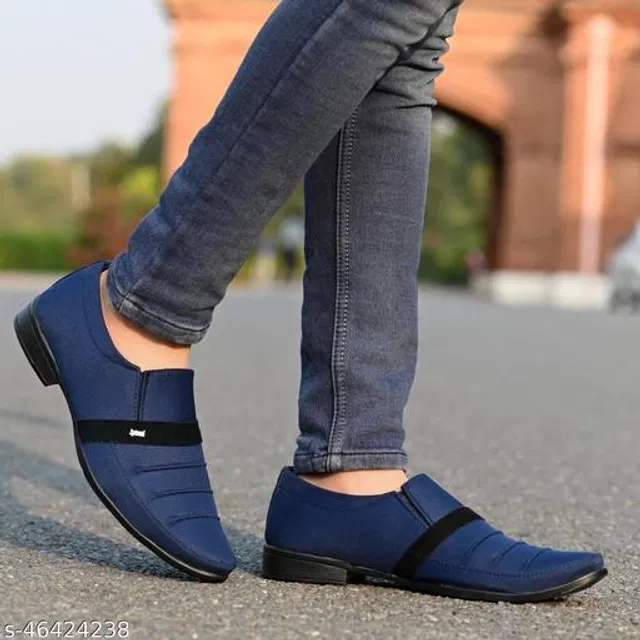 Loafers for Men (Blue, 9)