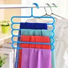 K Kudos 5 Layer Pants Clothes Hanger for Wardrobe Storage Organizer Rack 