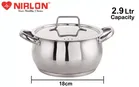 Stainless Steel Casserole with Lid 