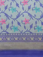 शारदा क्रिएशन मैसूर सिल्क प्रिंटेड साड़ी 