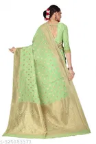 Cotton Zari Woven Saree for Women 