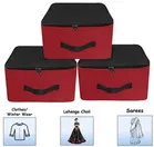 Nylon Underbed Storage Bag for Clothes with Handle 