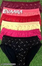 Cotton Blend Printed Briefs for Women 