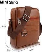 stylish Men Sling Bag Small For Multipurpose Use