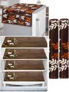 Knit 7 Pcs Fridge Cover Set 