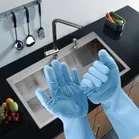 Silicone Kitchen Cleaning Gloves 