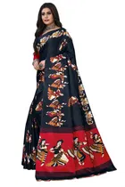 Art Silk Printed Saree for Women 