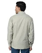 Poly Cotton Full Sleeves Printed Shirt for Men 