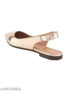 Shoetopia Girls Sandals Gold Size 4.0