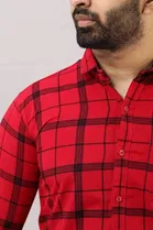 Men's Checkered Full Sleeves Shirt 