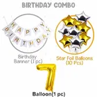 7th Happy Birthday Balloon Decoration Kit, White, Set of 1
