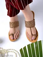 Shoetopia Flat Sandals - Brown 