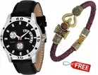 Sizzling New Designer Analog Watch With Bracelet For Men 