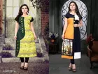 Crepe Printed Kurti for Women 