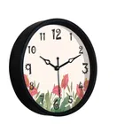 Khatu Craft Circle Clock Tulip printed 30x30cm