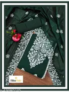 Embroidered Floral Patiala Suit for Women 