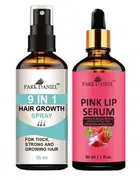 Park Daniel 9 in 1 Hair Growth Spray with Pink Lip Serum 