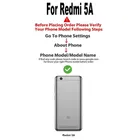 MI Redmi 5A Mobile Back Cover 