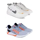 Sports Shoes for Men, Multicolor, Pack of 2 