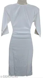 Cotton Blend Embroidered Kurti for Women 