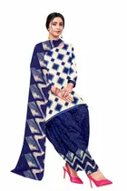 शारदा क्रिएशन क्रेप फ्लोरल प्रिंट सलवार सूट अस्टीचड 