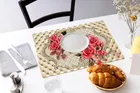 PVC Placemats for Dining Table 