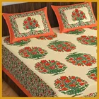 Double Bedsheet with 2 Pillow Covers 